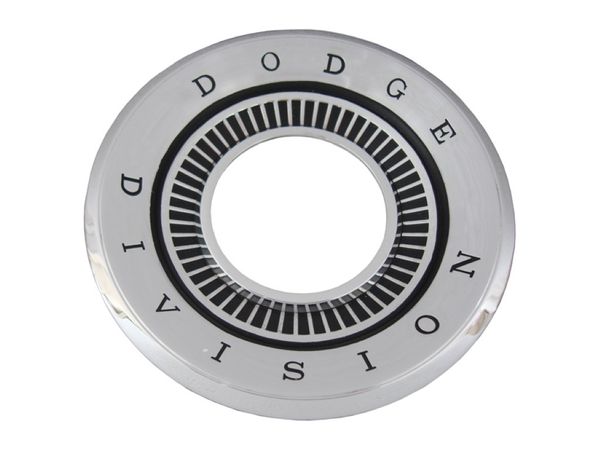 A0667B - 1966-1967 Charger trunk lid medallion bezel. - Mopar emblem product image