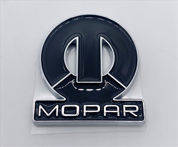 MY4BLK - Mopar M emblem with adhesive backing. Color : Black