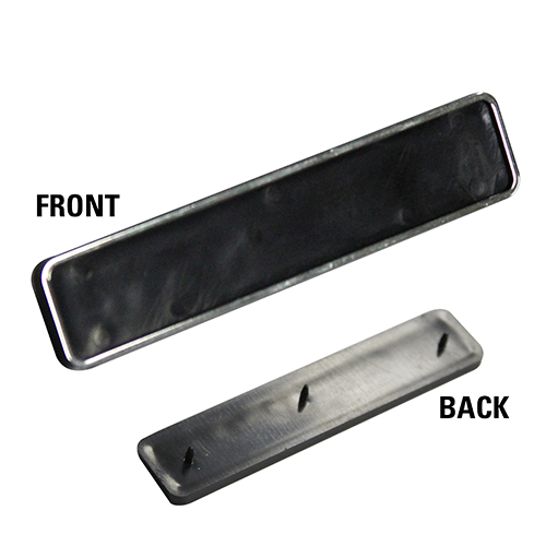 NP714 - Reproduction dash emblem backing plate for 1971-1974 Barracuda and Challenger models.