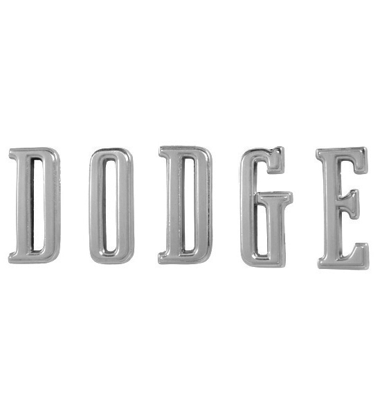 P2579657 - G emblem for 1966-1974 Dodge vehicles.