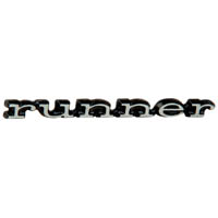 FD108B - Runner quarter panel emblem for 1971-1974 Roadrunner models.