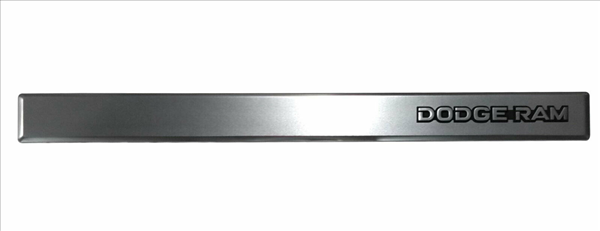 MP3187 - 1981-1990 Dodge Truck and Ramcharger Tailgate Trim Panel with Emblem.