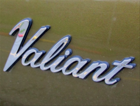 VC0462 - 1970-1974 Valiant Fender Emblem. Sold Individually, 2 required per car.