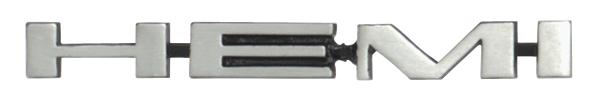VC8876 - Hemi hood scoop emblem for 1969 - 1970 Dodge and 1969 Plymouth B-body models. 2898876 - Mopar emblem product image