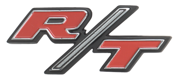 VC171 - 1970 Coronet R/T hood emblem.