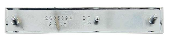 VC1849 - 1968 Charger Arrow Grille and Sail Panel Emblem.