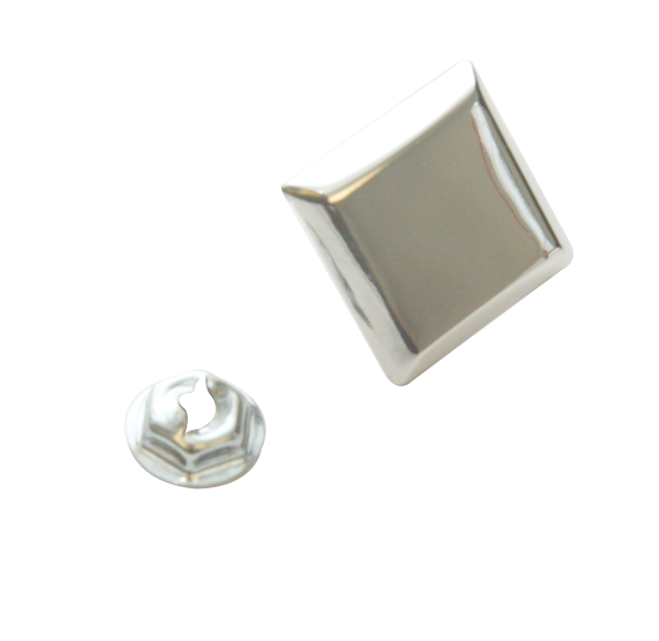 VC187 - 1968-1969 Charger Door Panel Map Pocket Corner Trim. - Mopar emblem product image