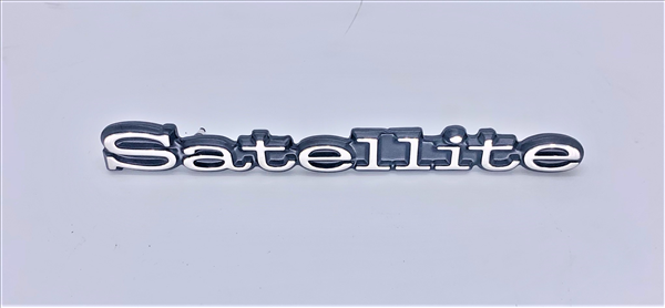 VC2789 - 1969 - 1970 Plymouth Satellite Fender Emblem. Sold Individually, 2 required per car.
