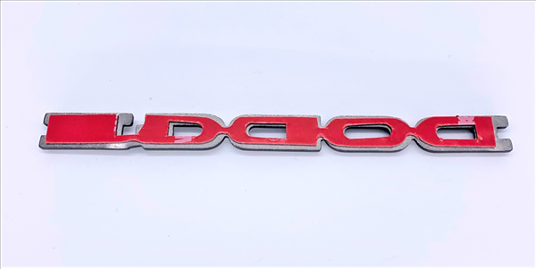 VC3151T - 1972 1973 1974 Dart DODGE Hood OR Trunk Lid Emblem. Adhesive Backed