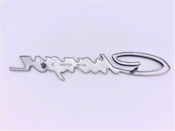 VC3794 - 1972 Charger Sail Panel Emblem for models with a Vinyl Roof. 2 pin