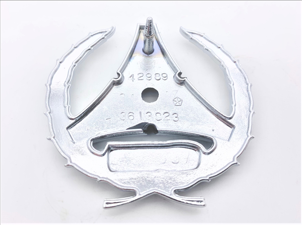 VC3823EP - 1971-1972 Charger and 1970-1971 Challenger SE Epoxy Filled Sail Panel Emblem. Sold individually, use 2 per car. 3613823 Screw on type.