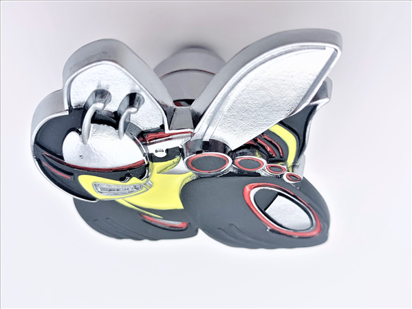 VC46889T - Metal - Scat Pack Fender Emblems, Drivers Side and Passenger Side Set. Adhesive Backed.