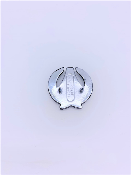 VC4811 - 1971 Charger SE Wreath Trunk Lid Emblem. 2 Pin.