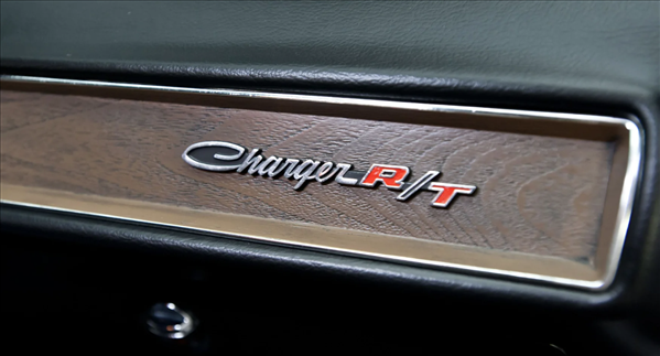 VC5779 - 1971 Charger R/T Dash Emblem. 3 pin. Mounting Hardware Included.