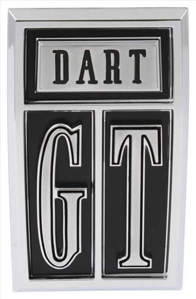 VC375 - 1967 Dart GT Fender Emblem - Mopar emblem product image