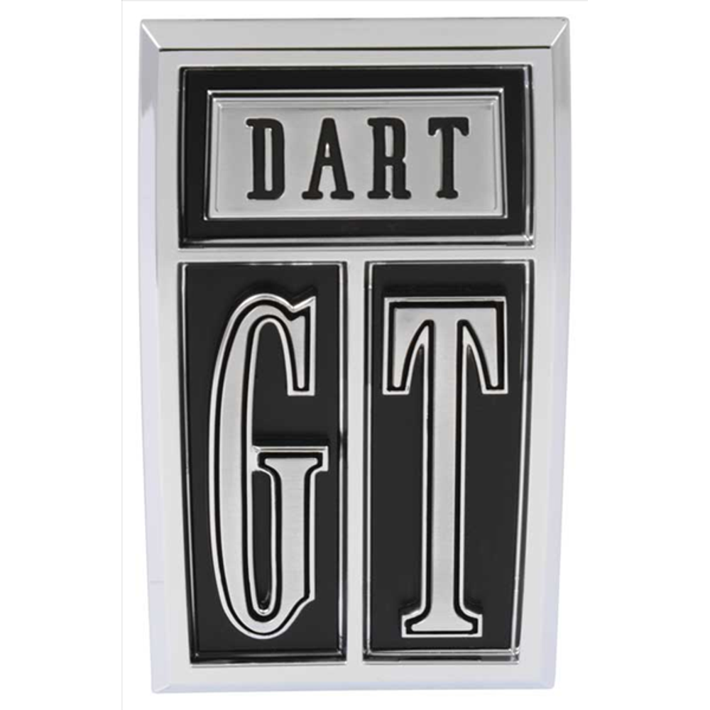 VC375 - 1967 Dart GT Fender Emblem - Mopar emblem product image