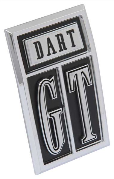 VC375 - 1967 Dart GT Fender Emblem - Mopar emblem product image
