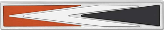VC3493 - 1972 Charger Sail Panel Arrow Emblem. 2 Pin Emblem  Sold Individually, 2 required per car.
