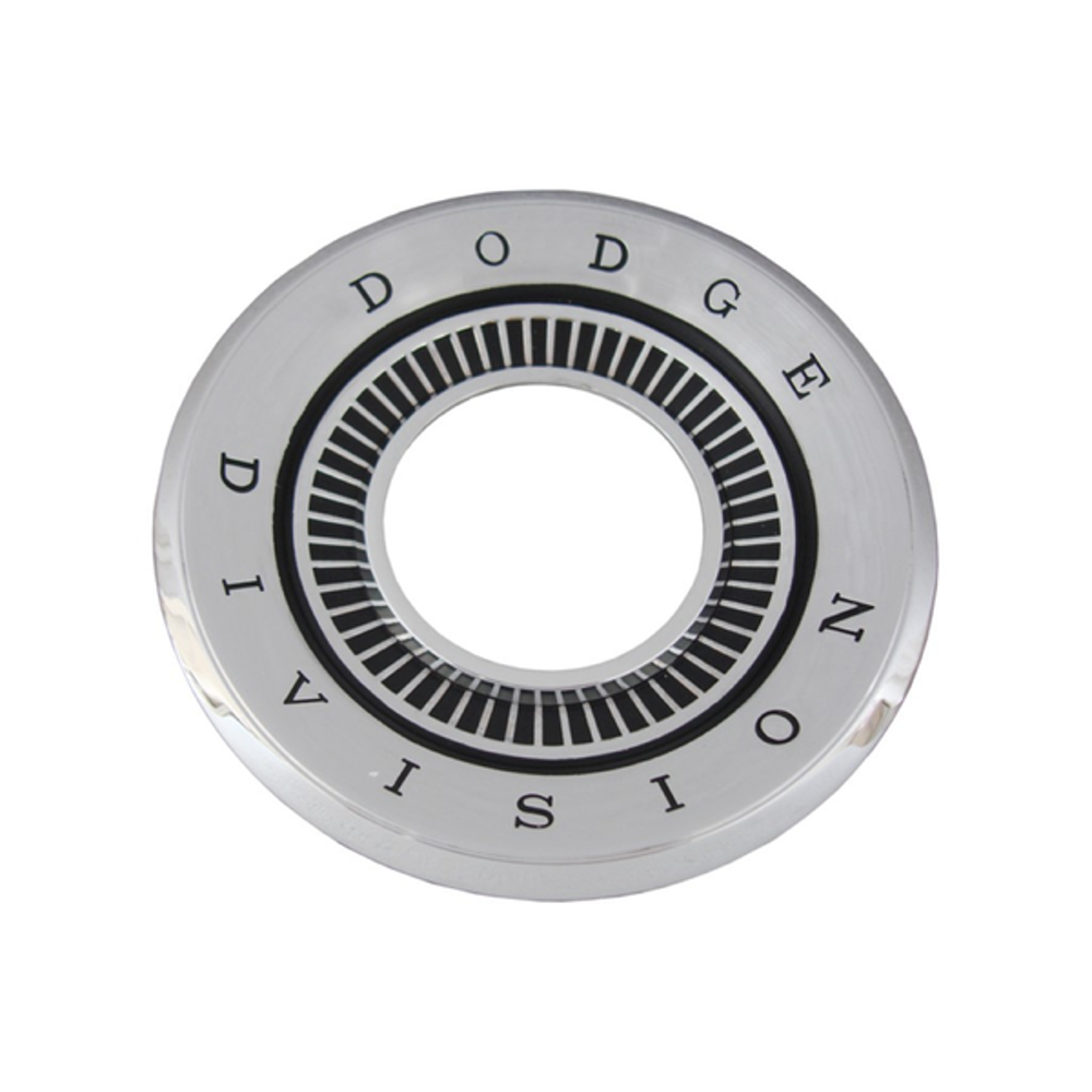 A0667B - 1966-1967 Charger trunk lid medallion bezel. - Mopar emblem product image