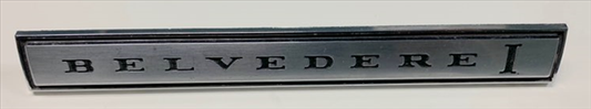 VC2265 - 1967 Belvedere I Fender Emblem. Sold individually, 2 required per car.