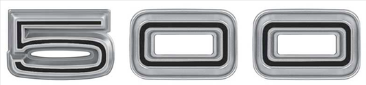 FD500R - 1967 Coronet 500 Quarter Panel Emblem. 2 sets required per car.