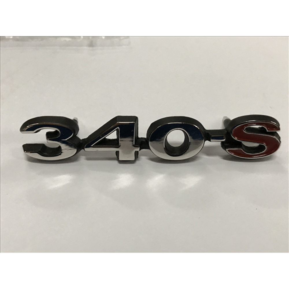 VC1859 - 1969 Barracuda 340-S fender emblem. Need 2 per car - Mopar emblem product image