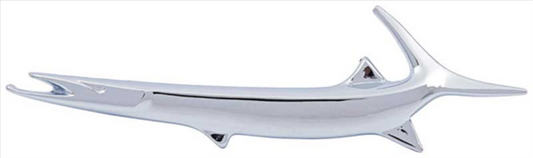 VC5321 - 1967-1968 Barracuda Drivers Side Fish Fender Emblem.