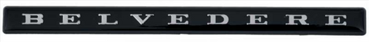 VC9893 - 1966-1967 Belvedere II Fender Emblem Insert. Sold individually, 2 required per car.