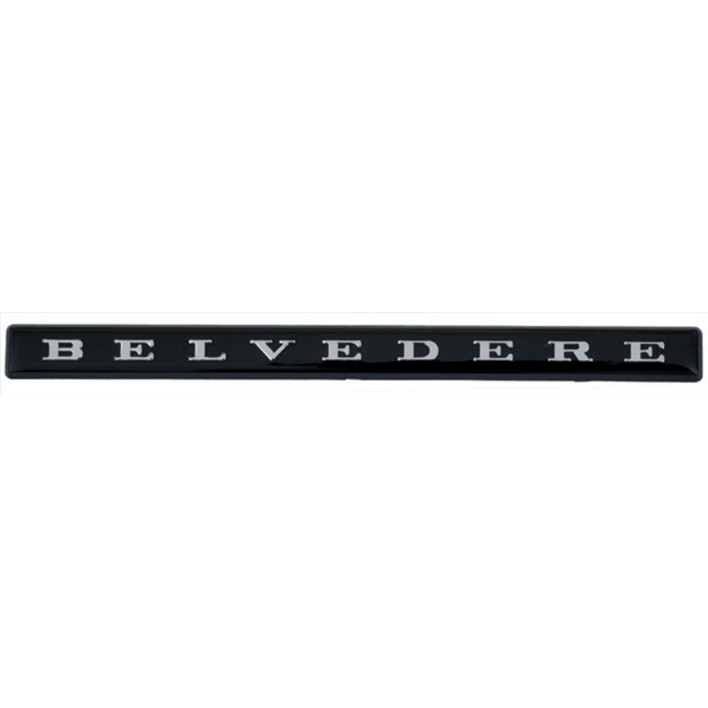 VC9893 - 1966-1967 Belvedere II Fender Emblem Insert. Sold individually, 2 required per car. - Mopar emblem product image