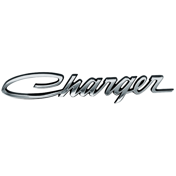 VC1886 - 1968-1970 Charger Sail panel emblem. Reproduction. Comes with hardware. - Mopar emblem product image