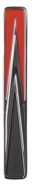 VC4348 - 1971-1972 Charger front bumper Arrow emblem. Includes hardware.