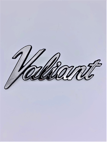 VC0462 - 1970-1974 Valiant Fender Emblem. Sold Individually, 2 required per car.