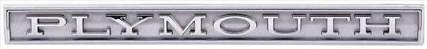 VC6044 - 1968 Valiant PLYMOUTH Grille Emblem. - Mopar emblem product image