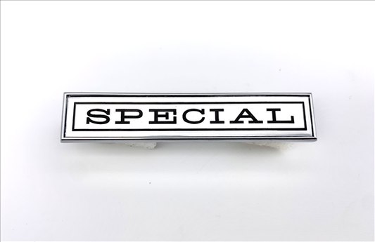 VC0983T - 1972-1976 Dart Swinger Special Fender Emblem. Adhesive Backed