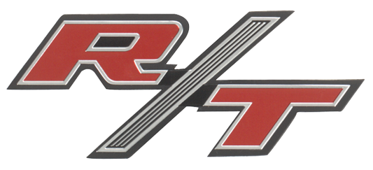 VC100 - 1970 Charger and Coronet side scoop R/T emblem.