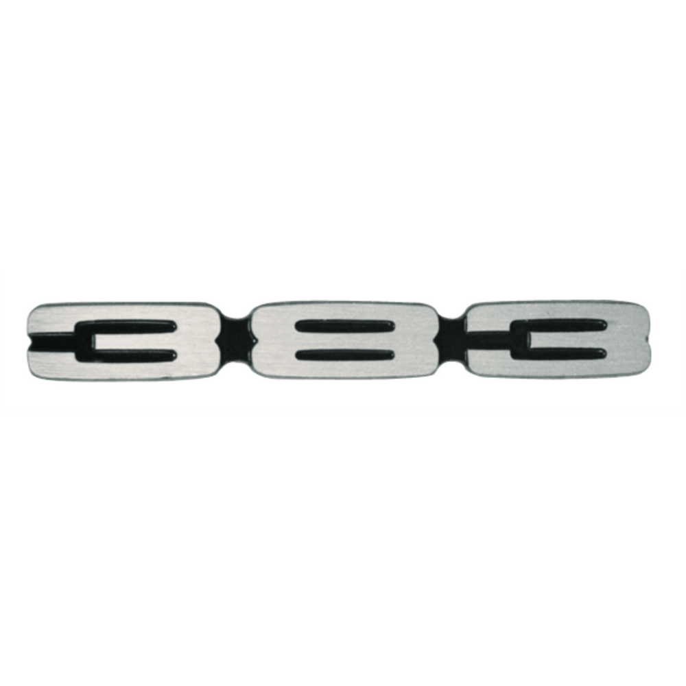 VC163 - Reproduction 383 hood emblem for 1969 Road Runner and 1969 - 1970 Super Bee models. - Mopar emblem product image
