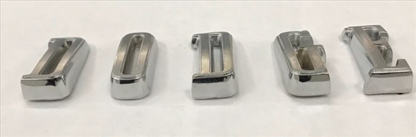 VC182SET - Reproduction DODGE tail panel letters for 1972-1974 Challenger models.