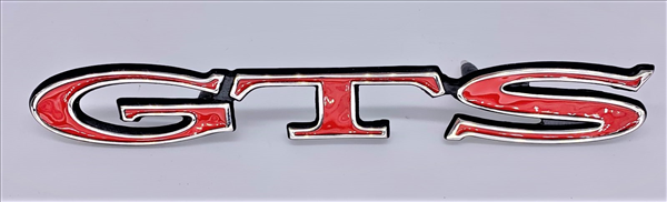 VC1895 - 1969 Dart GTS hood and fender emblem.