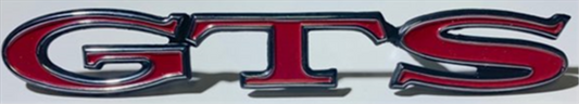 VC1895 - 1969 Dart GTS hood and fender emblem.