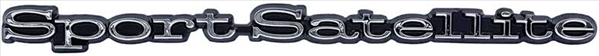 VC199 - 1969 Sport Satellite tail panel emblem. - Mopar emblem product image