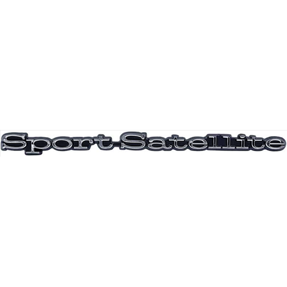 VC199 - 1969 Sport Satellite tail panel emblem. - Mopar emblem product image