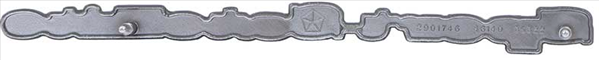 VC199 - 1969 Sport Satellite tail panel emblem. - Mopar emblem product image