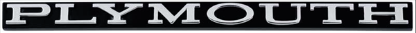 VC2098 - 1967 Valiant PLYMOUTH Grille Emblem.