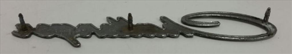 VC212 - 1970-1974 Challenger emblem with STUDS.  Fits 1970 Fender and Decklid, 1971 Fender and 1972-1974 Quarter Panel.    NOTE:  If you have a 1971 and need 3 pin Challenger Tail Panel emblem use VC0519