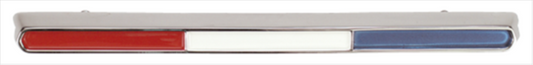 VC2209 - 1967 Belvedere GTX Tri-Color Bar grille emblem.