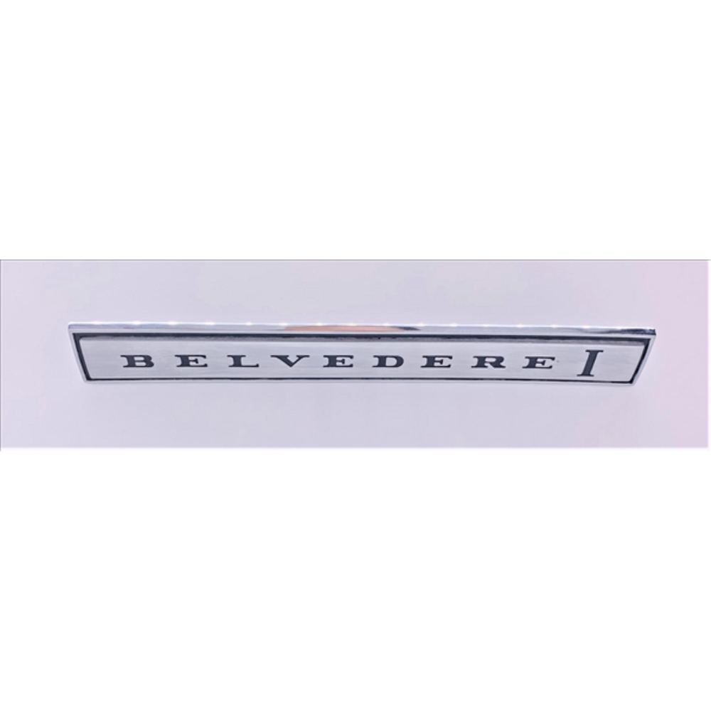 VC2265 - 1967 Belvedere I Fender Emblem. Sold individually, 2 required per car. - Mopar emblem product image
