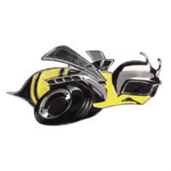 VC4654 - 1970 Super Bee Tail Panel Emblem. See important installation details below.