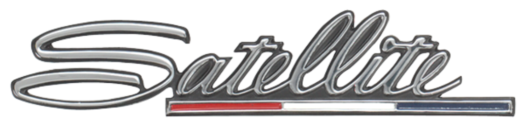 VC2266 - 1967 Satellite fender emblem. - Mopar emblem product image