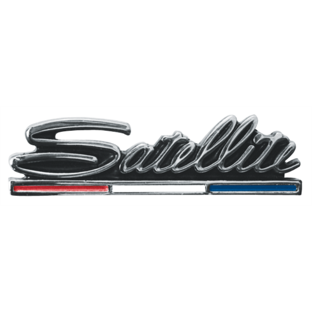 VC1627 - 1966 - 1967 Satellite glovebox door emblem. - Mopar emblem product image