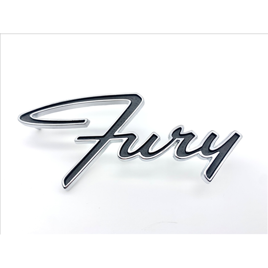 VC24233 - 1965-1967 and 1970-1971 Fury Fender Emblem. Sold Individually , 2 required per car. - Mopar emblem product image
